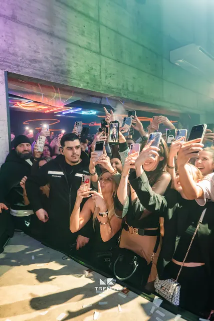 Gims — Showcase au Trendy Club — photographie 1