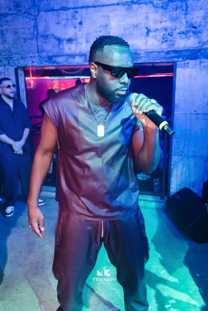 Gims — Showcase au Trendy Club — photographie 3