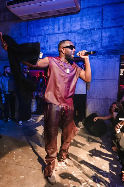 Gims — Showcase au Trendy Club — photographie 7
