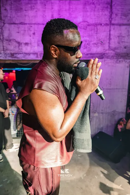 Gims — Showcase au Trendy Club — photographie 8