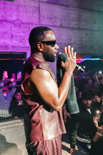 Gims — Showcase au Trendy Club — photographie 9