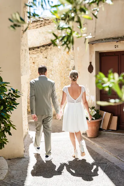 Aurélie & Florent — Cérémonie civile à Mougins — photographie 19