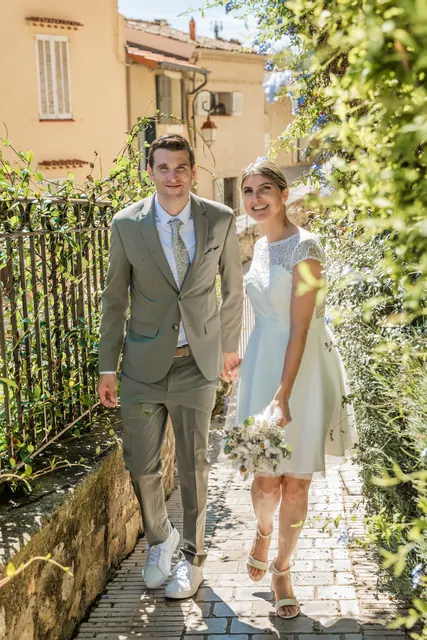 Aurélie & Florent — Cérémonie civile à Mougins — photographie 28