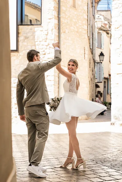 Aurélie & Florent — Cérémonie civile à Mougins — photographie 30