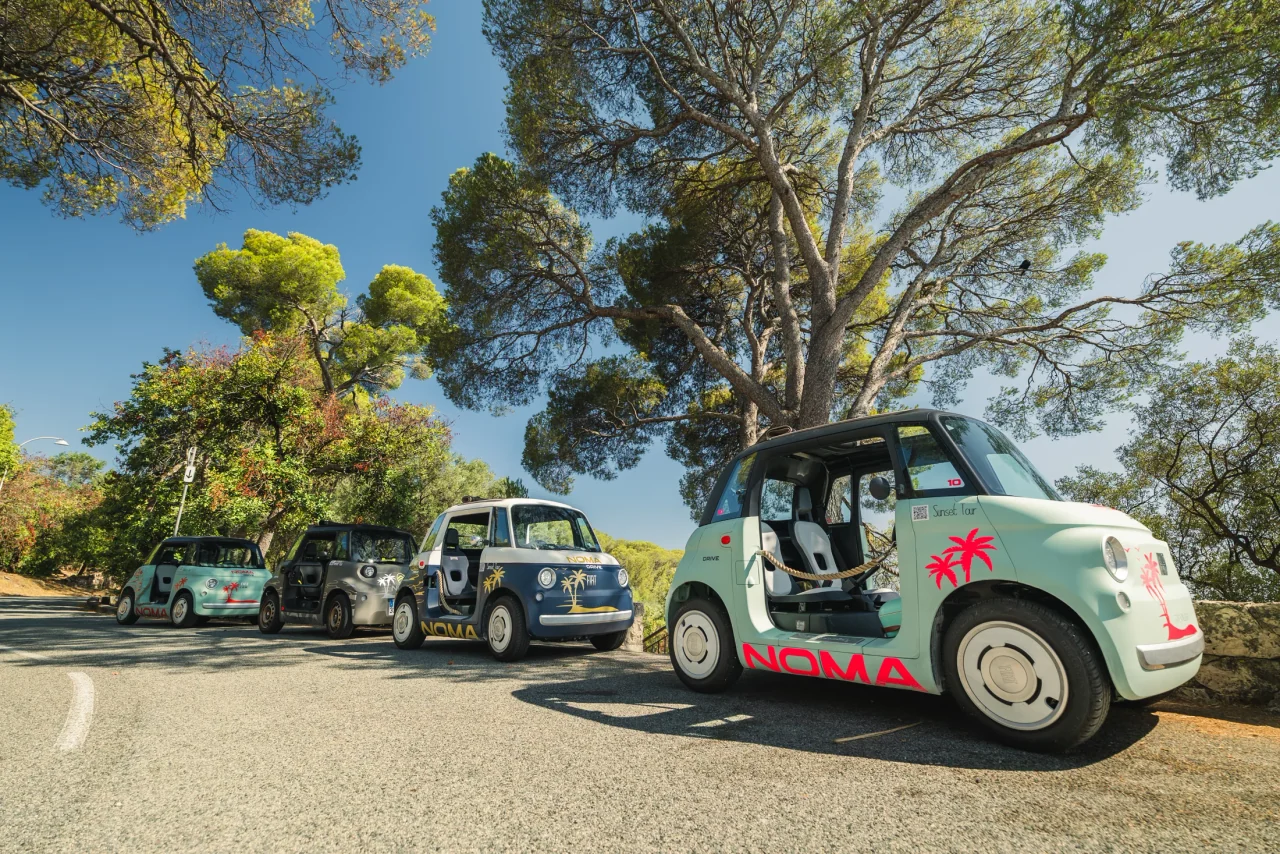 Voitures Nomadrive sur la Côte d’Azur — photographie Sparklic